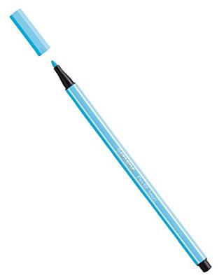 STABILO Pen 68 viltstift, lichtblauw