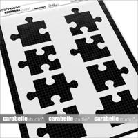 Carabelle Studio • stencil artist trading puzzle by alexi - thumbnail