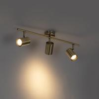 QAZQA Moderne spot brons kantelbaar 3-lichts - Jeana - thumbnail