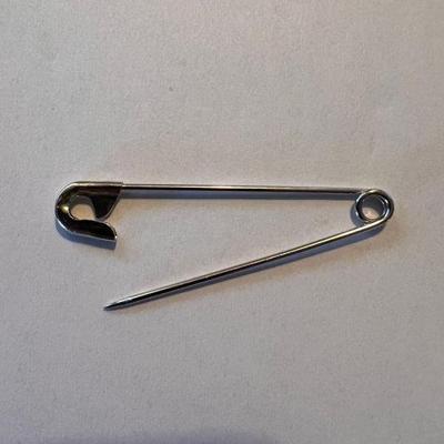 Veiligheidsspeld 58mm zilverkleurig 500x