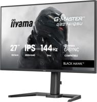 Gaming PC Monitor - IIYAMA - 27" - QHD - 144Hz - IPS-paneel - 1ms - Hoogteverstelbaar - G-Master Black Hawk4Hz - thumbnail
