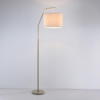 Staande lamp Delion ottone - E27-fitting - IP20 voor binnen - Linnen kap - Metaal frame - Goud Staande lamp Delion ottone - E27-fitting - IP20 voor binnen - Linnen kap - Metaal frame - Goud