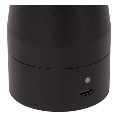 Lucide IPSOS - Oplaadbare Tafellamp - Accu/Batterij - LED Dimb. - 1x3W 2700K - Zwart