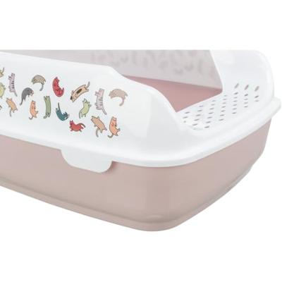 Kattenbak Trixie Delio Wit Lila Plastic 38 × 20 × 50 cm - thumbnail