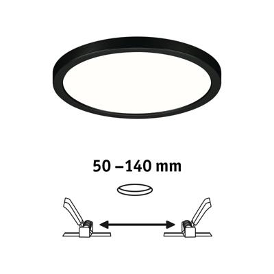 Paulmann 79963 Areo VariFit LED-inbouwlamp LED LED vast ingebouwd 13 W Zwart Paulmann 79963 Areo VariFit LED-inbouwlamp LED LED vast ingebouwd 13 W Zwart