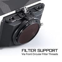 Tilta MB-T15-52 52mm Lens Attachements for MB-T15 Mini Clamp-on Matte Box - thumbnail