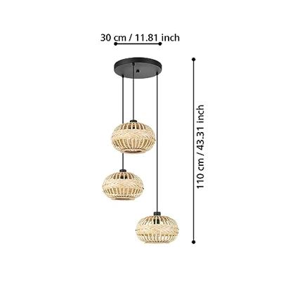 Eglo Vide hanglampAmsfield 1 3-lichts - 43864