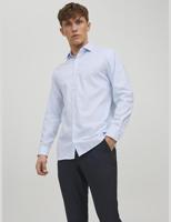 J&j Premium Jprblaparker Shirt L/s Noos Overhemd Cashmere Blue Slim Fit - thumbnail