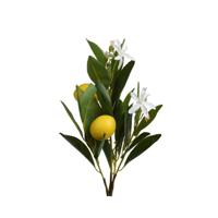 Kunstbloem Citroen h56cm - thumbnail