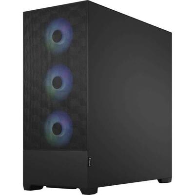 Fractal Design pop xl air rgb big tower behuizing (zwart | 2x usb-a | rgb | tempered glass)