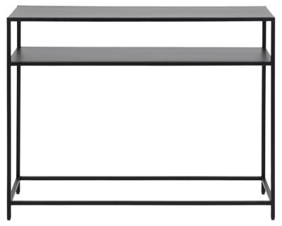 Bendt Sidetable 'Lua' metaal 100cm, kleur Zwart