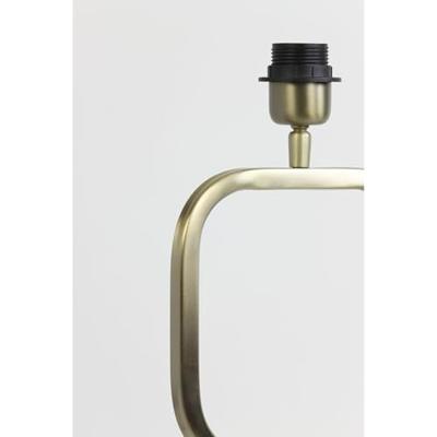 Light & Living Tafellamp 'Lutika' 46cm, kleur Goud (excl. kap) Light & Living Tafellamp 'Lutika' 46cm, kleur Goud (excl. kap)