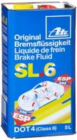 Ate remvloeistof "sl 6" brake fluid 5 ltr. "dot 4 sl 6" - thumbnail