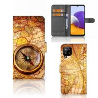 Samsung Galaxy A22 4G | M22 | Flip Cover | Kompas - thumbnail