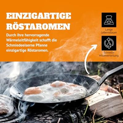 Petromax Smeedijzeren pan sp28 bak-/braadpan Petromax Smeedijzeren pan sp28 bak-/braadpan
