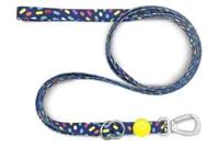 MORSO HONDENRIEM VERSTELBAAR GERECYCLED COLOR INVADERS PAARS 75-230X1,5 CM 4-20 KG - thumbnail