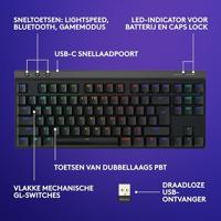 Logitech G515 Lightspeed TKL zwart - thumbnail