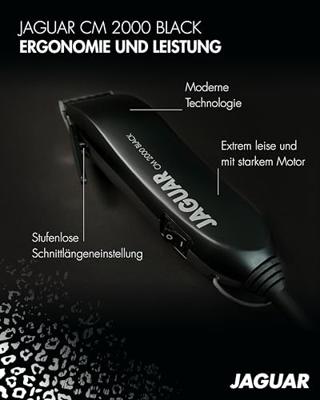 Jaguar Electro CM 2000 Black Clipper 1Stuks