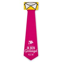 Stropdas Geslaagd Pink - thumbnail