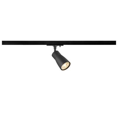 SLV PURI 1008250 Railsysteem met spots 1-fasig GU10 6 W Zwart SLV PURI 1008250 Railsysteem met spots 1-fasig GU10 6 W Zwart