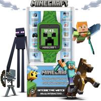 Minecraft Interactief Horloge Groen - thumbnail