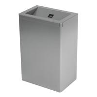 SanTRAL SanTRAL PLUS afvalbak open 50l Smart-Ready - RVS - thumbnail