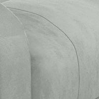 Sta-op-massagestoel fluweel lichtgrijs - thumbnail