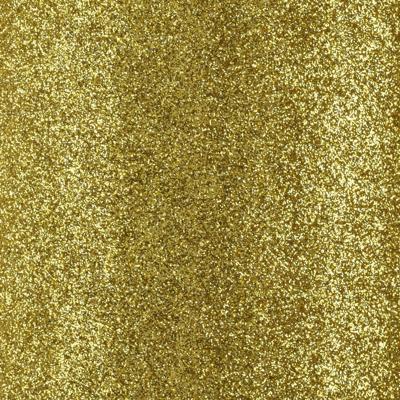 Florence • zelfklevend glitterpapier 270g 30,5x30,5cm goudgeel 1x