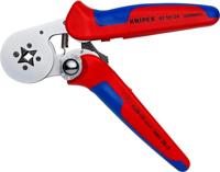 Knipex Zelfinstellende krimptang voor adereindhulzen | Met zij-invoering - 975504 - thumbnail