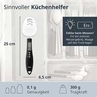 ADE - Weegschaal digitaal - Lepelweegschaal Eni zwart - thumbnail