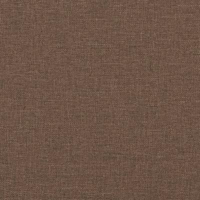 2-delige Loungeset met kussens stof bruin