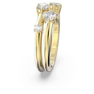 Swarovski 5640965 Ring Constella Cocktail goudkleurig-wit - thumbnail