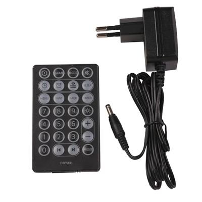 Denver DAB-48GREY radio Persoonlijk Digitaal Grijs, Hout Denver DAB-48GREY radio Persoonlijk Digitaal Grijs, Hout