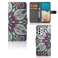 Samsung Galaxy A53 Hoesje Purple Flower - thumbnail