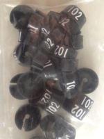 MB zwart/wit 102 voor op kledinghanger - thumbnail