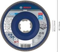 Bosch Accessoires X-LOCK Lamellenschijf Best for Metal recht, kunststof, Ø115mm, G 120, X571 - 1 stuk(s) - 2608619208 - thumbnail