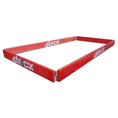 4tecx Kantplankhouder set rolsteiger hout 2,5m x 1,35m