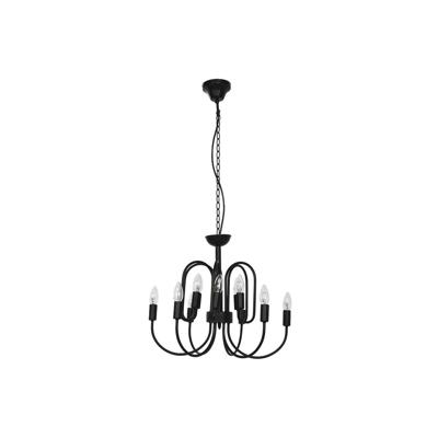 Plafondlamp Home ESPRIT Zwart Metaal 54 x 54 x 46 cm