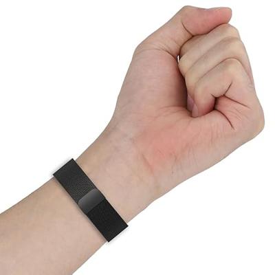 By Qubix - Milanese bandje - Goud - Compatible met Garmin Lily 2 - Compatible Garmin bandje