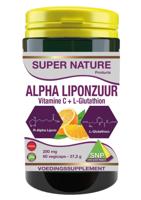 SNP Alpha liponzuur 200 mg puur 60 Capsules - thumbnail