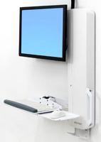 Ergotron 61-081-062 / STYLEVIEW SIT-STAND VL HIGH Monitor-tafelbeugel 1-voudig 61 cm (24) Wit - thumbnail