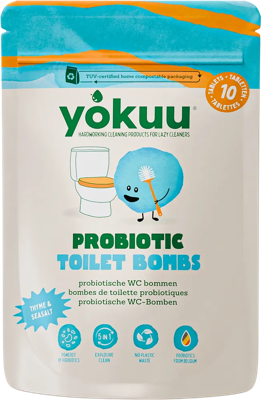 Yokuu Probiotic Toilet Bomb Thyme & Seasalt