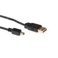 ACT USB 2.0 A Male - USB Mini B Male 1.80m - thumbnail