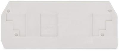 WAGO 283-330 Afsluit- en scheidingsplaat Lichtgrijs 50 stuk(s)