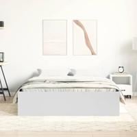 Bedframe wit 135x190 cm Double - thumbnail