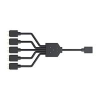 Cooler Master ARGB 1-naar-5 splitterkabel, 3-pin LED connector, 58 cm - thumbnail
