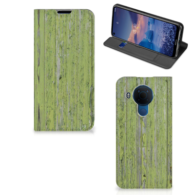 Nokia 5.4 Book | Wallet Case | Green Wood Nokia 5.4 Book | Wallet Case | Green Wood