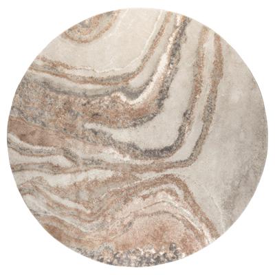 Zuiver Rond Vloerkleed 'Solar' 240cm, kleur Grijs/Bruin Zuiver Rond Vloerkleed 'Solar' 240cm, kleur Grijs/Bruin