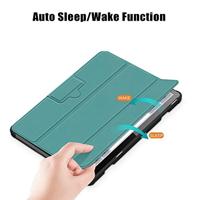 Lunso - Lenovo Tab M10 Gen 3 (3e generatie) - Tri-Fold Bookcase hoes - Groen - thumbnail
