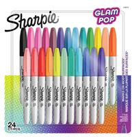 Viltstift sharpie glampop f 24st assorti - thumbnail